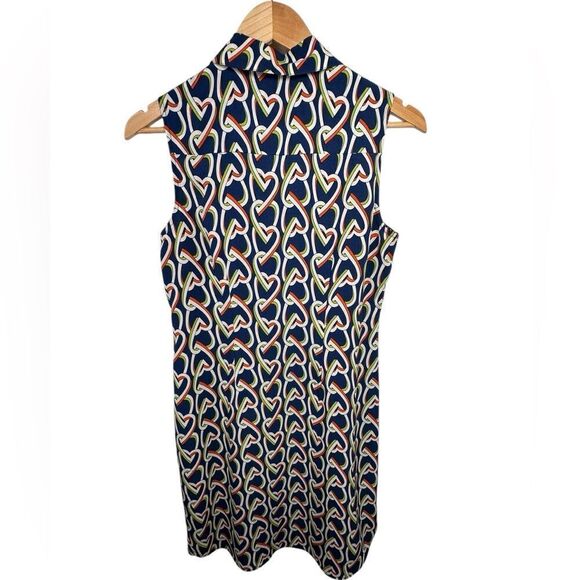 Cabi Amour Interlocking Heart Chain Sheath Dress Duster Size XS - Picture 7 of 12